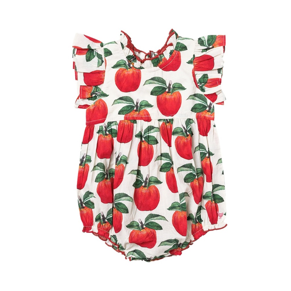 Baby Girls Pink Chicken Jennifer Painted Apple Bubble 6-12 months